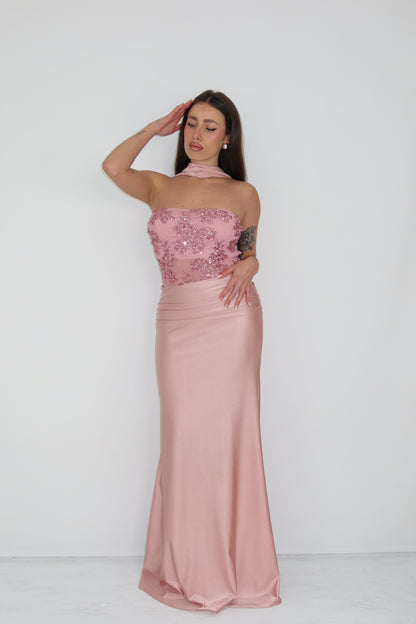 Vestido Nicolette Rosa