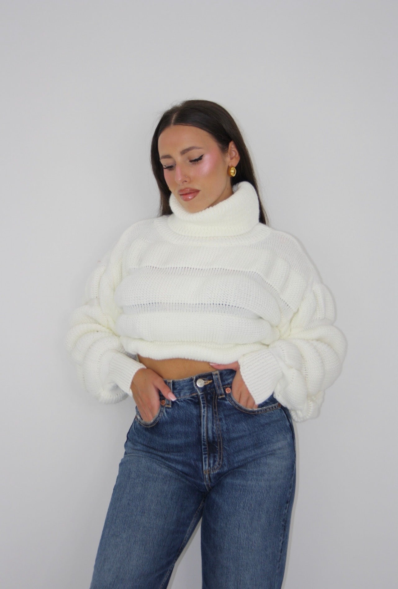 Jersey Libia Blanco Roto