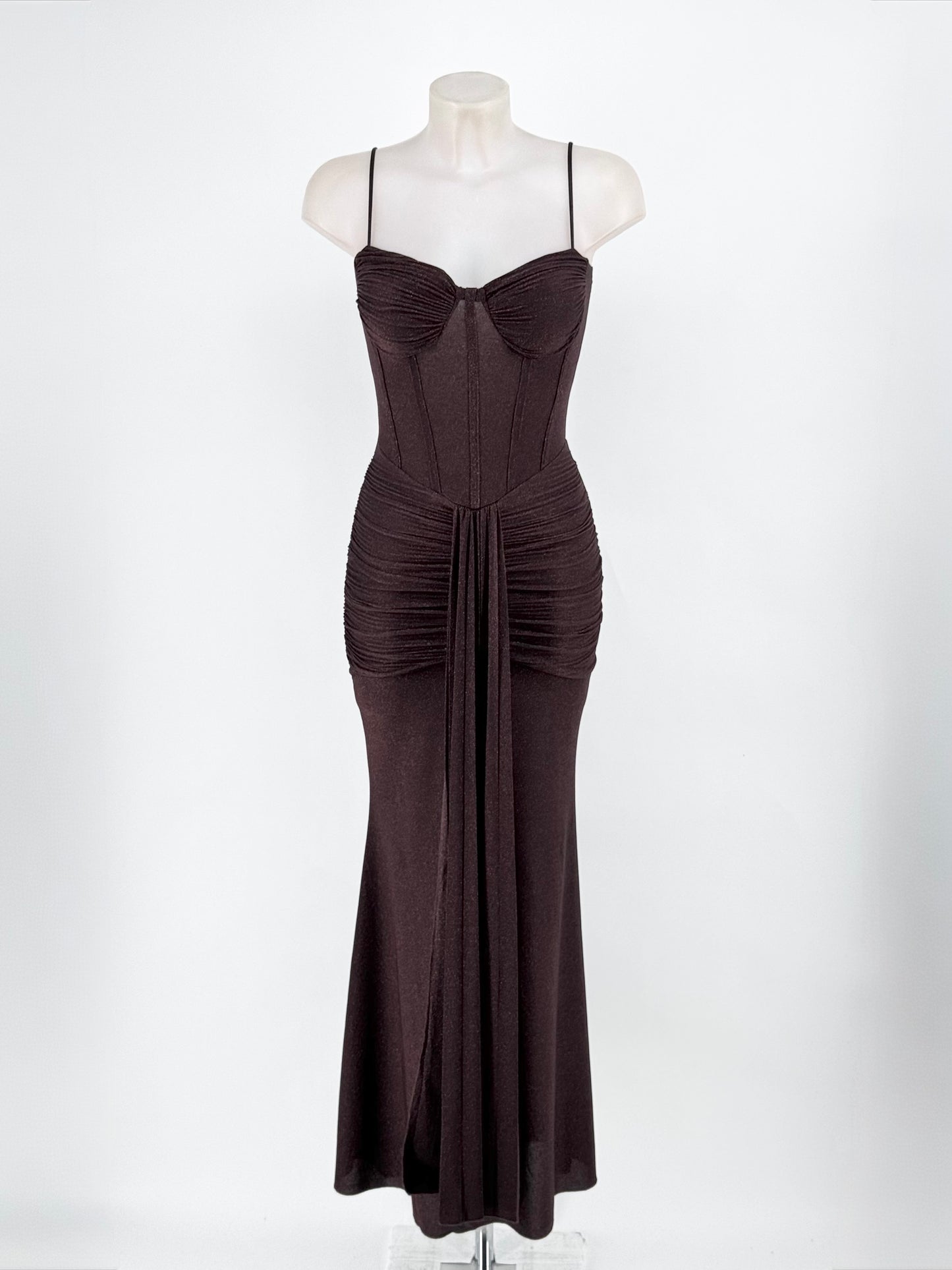 Vestido Leia Marrón