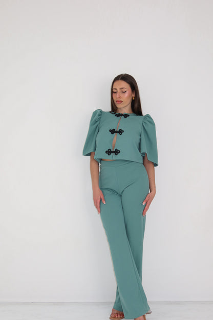 Conjunto Cayetana Turquesa