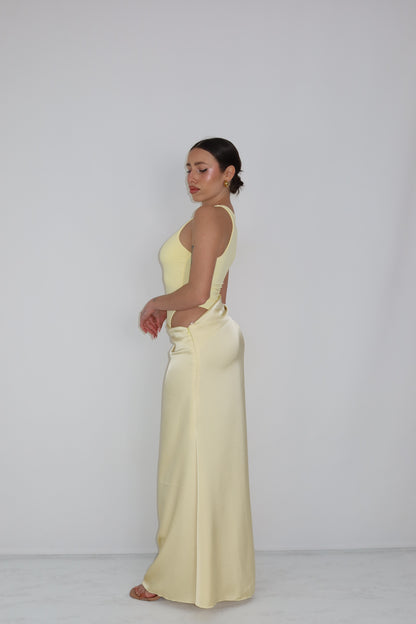 Vestido Aldair Amarillo