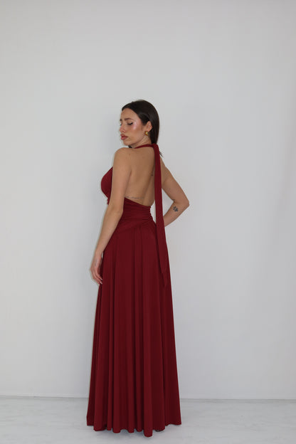 Vestido Opal Garnet