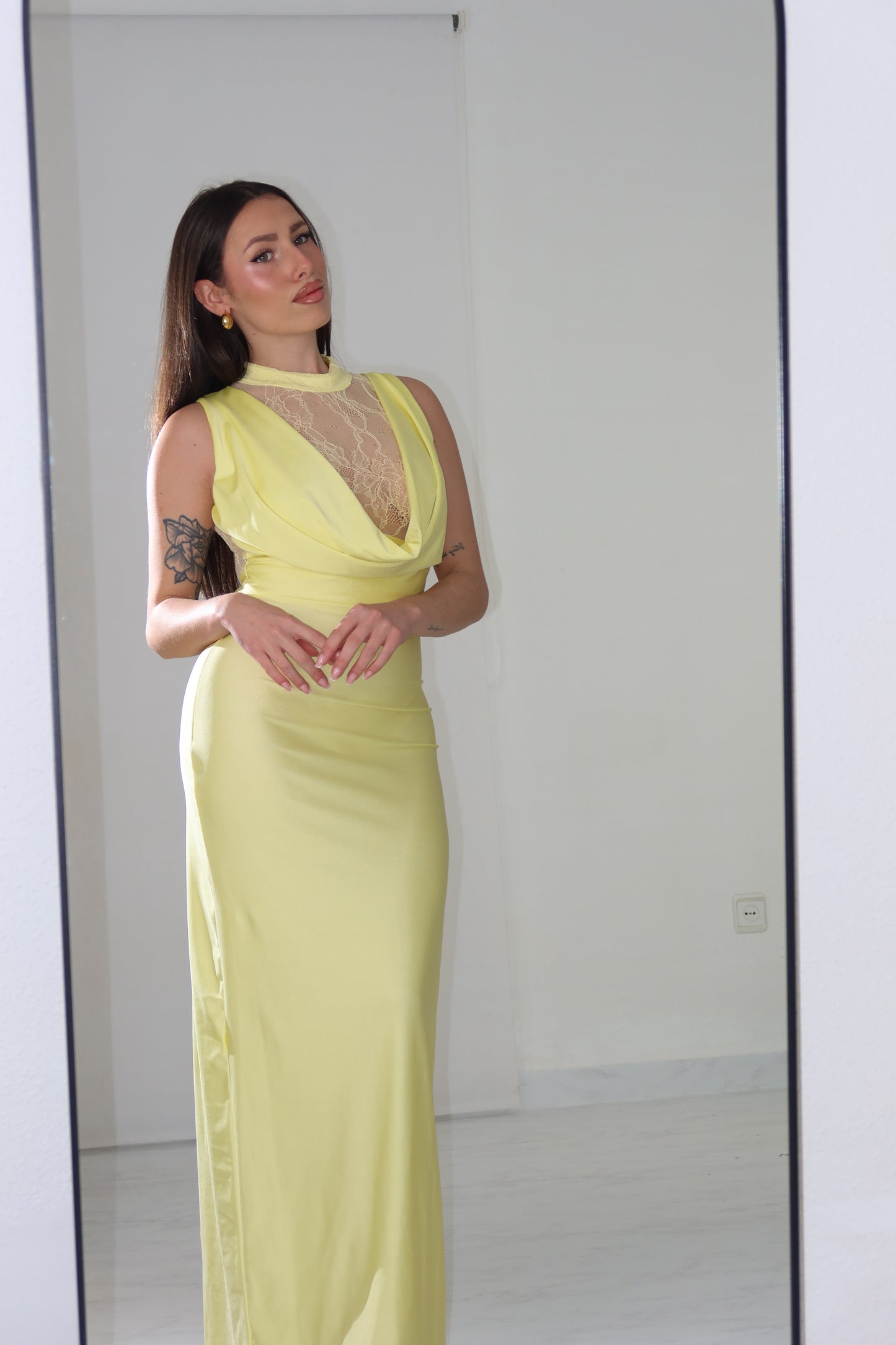 Vestido amarelo Luanda