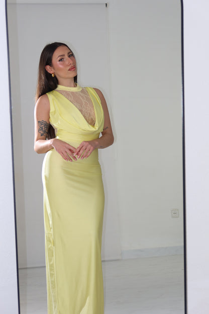 Vestido amarelo Luanda