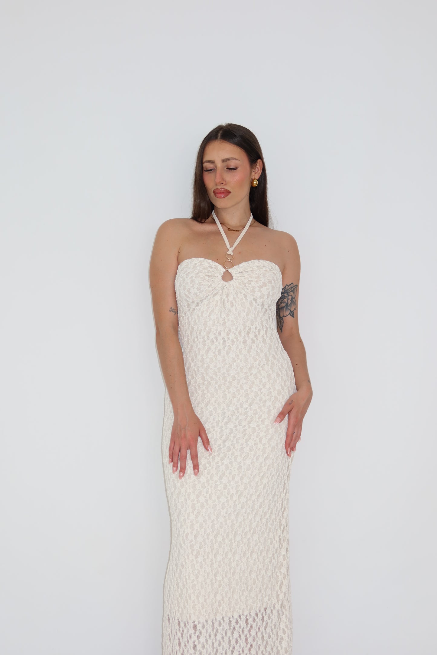 Vestido Naima Beige