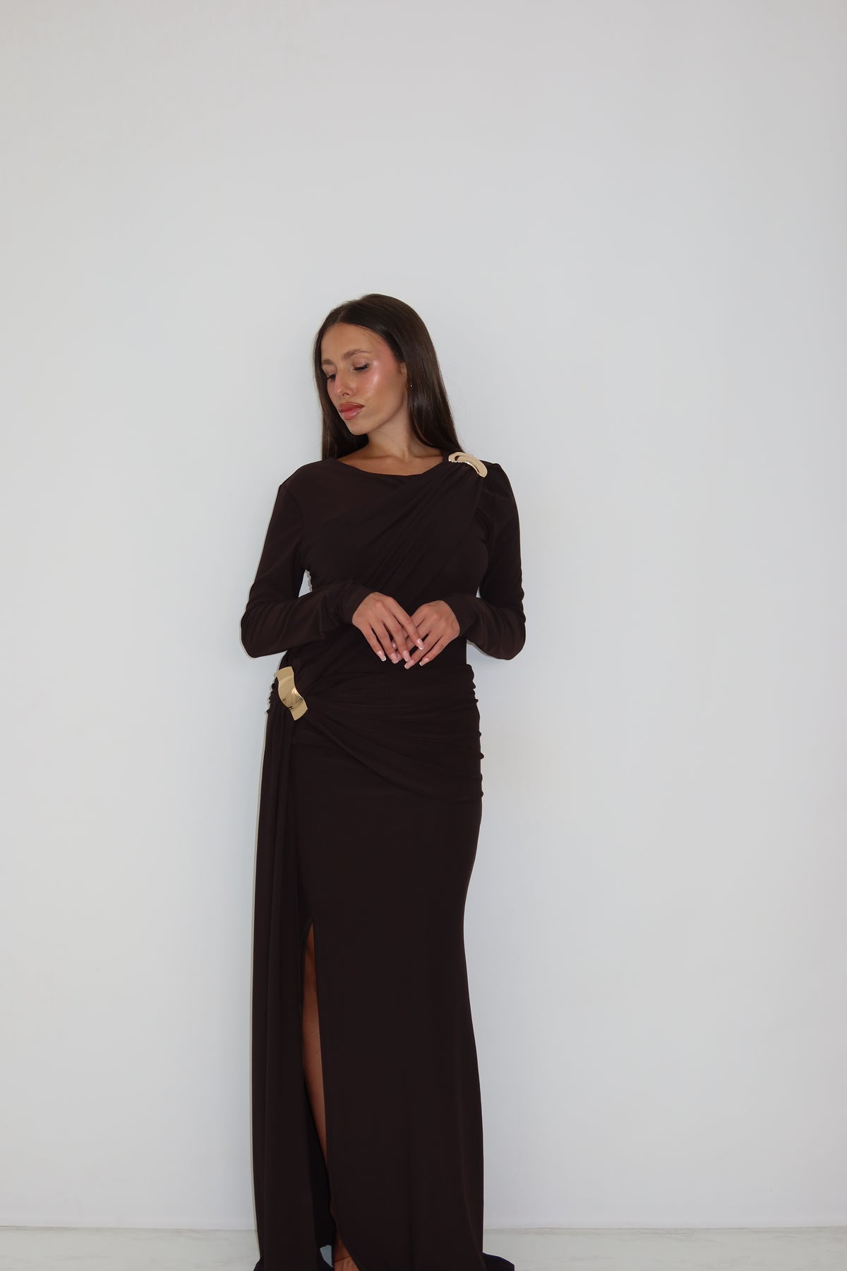 Vestido Arya Marrón