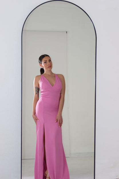 Vestido Eslida Rosa