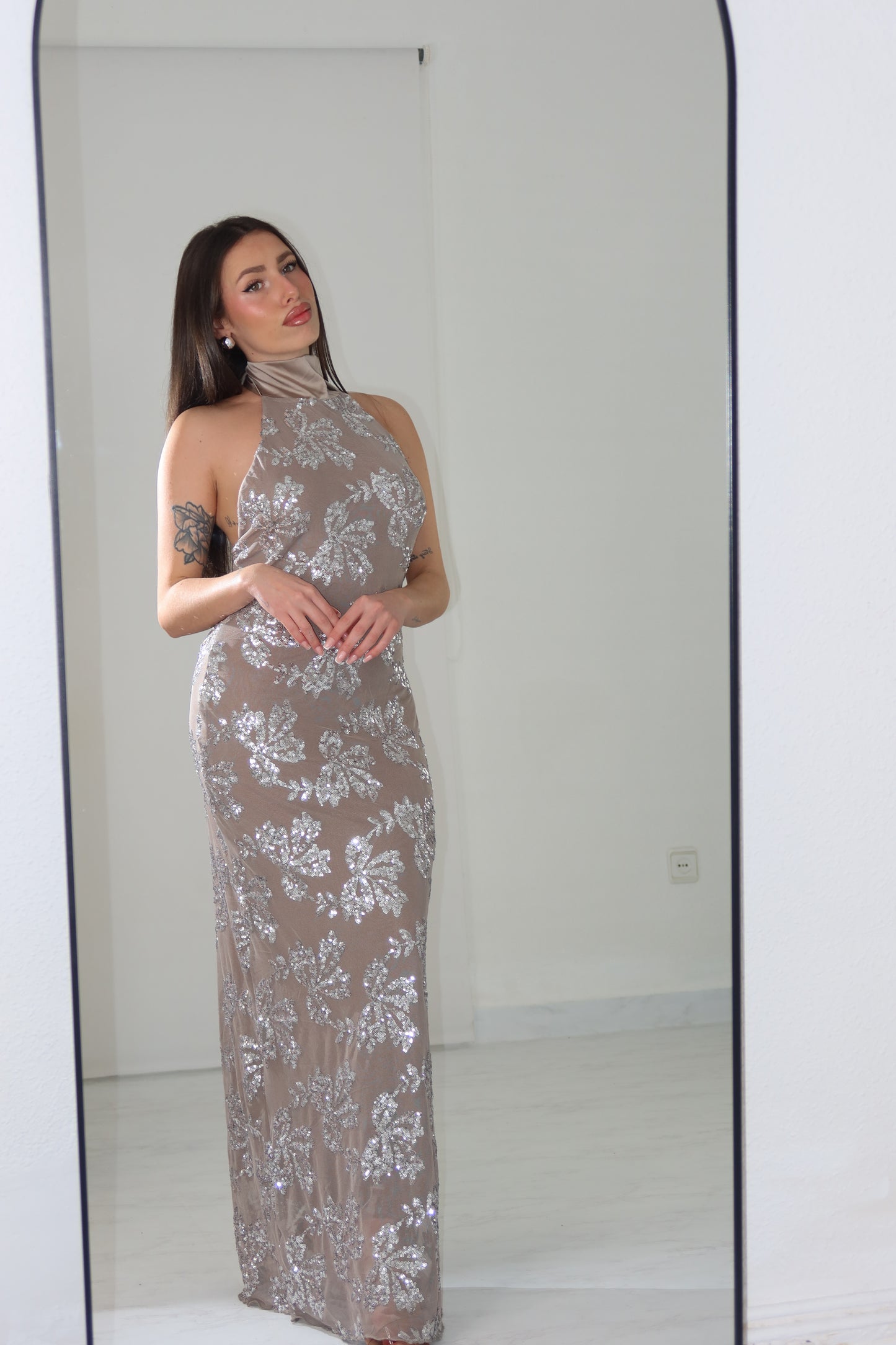 Vestido Indie Taupe