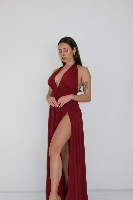Vestido Opal Granate