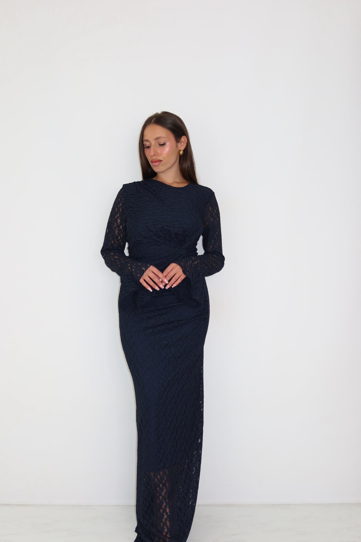 Vestido Bindi Azul Marino