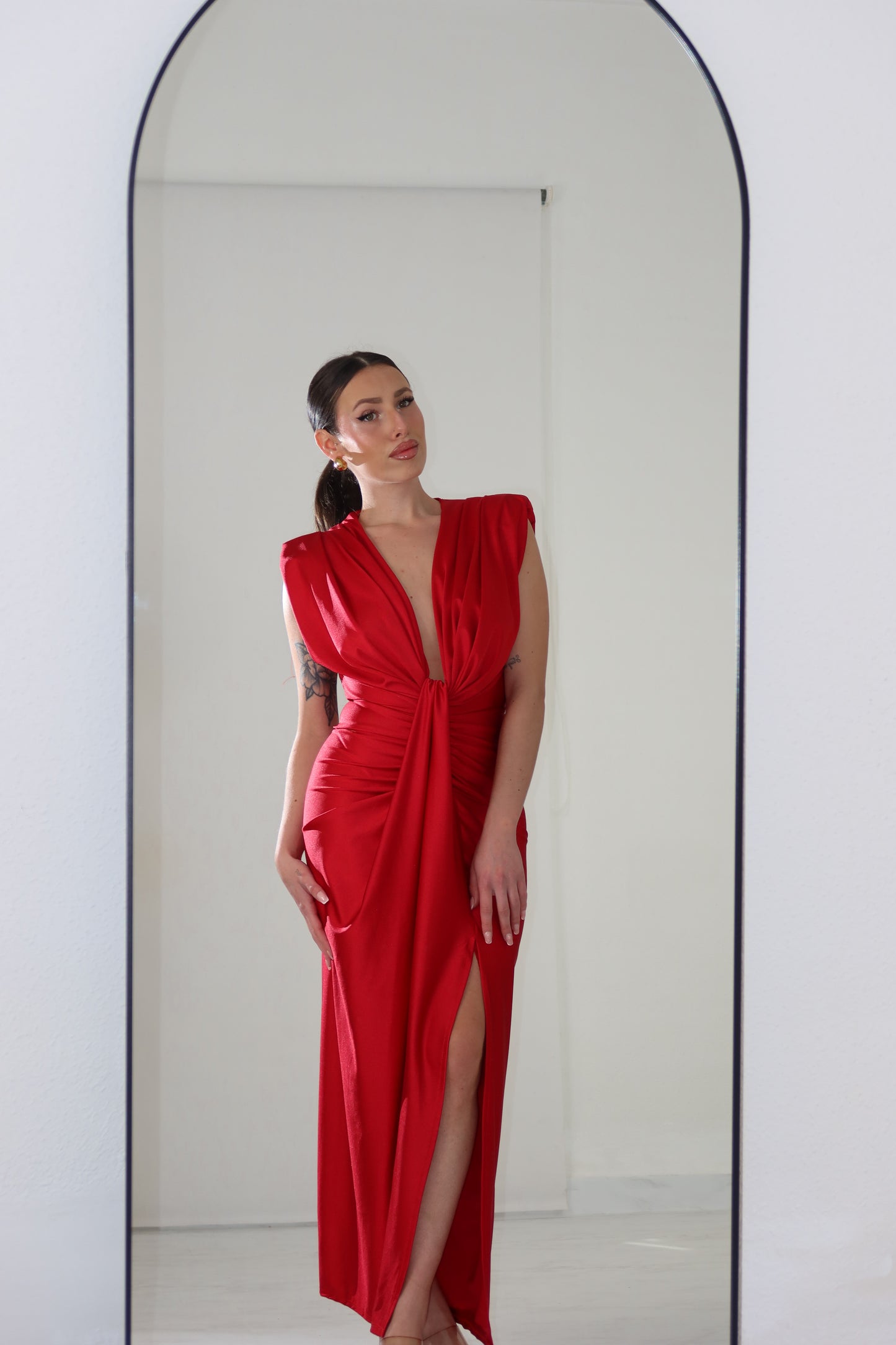 Vestido Gaia Rojo