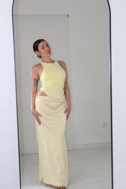 Vestido Aldair Amarillo