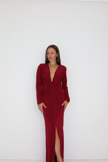 Vestido Kimani Granate