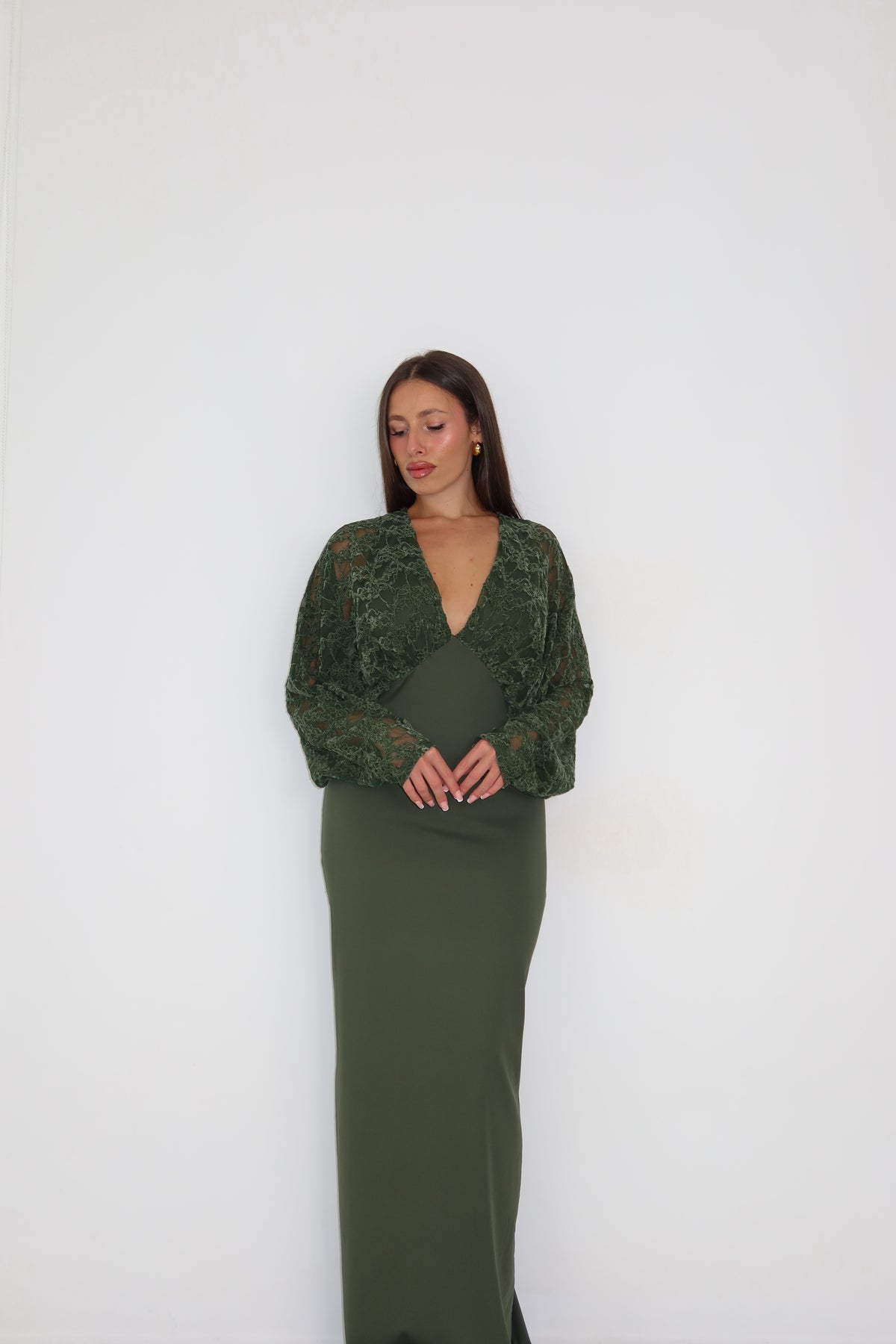 Vestido Isara Verde Kaki