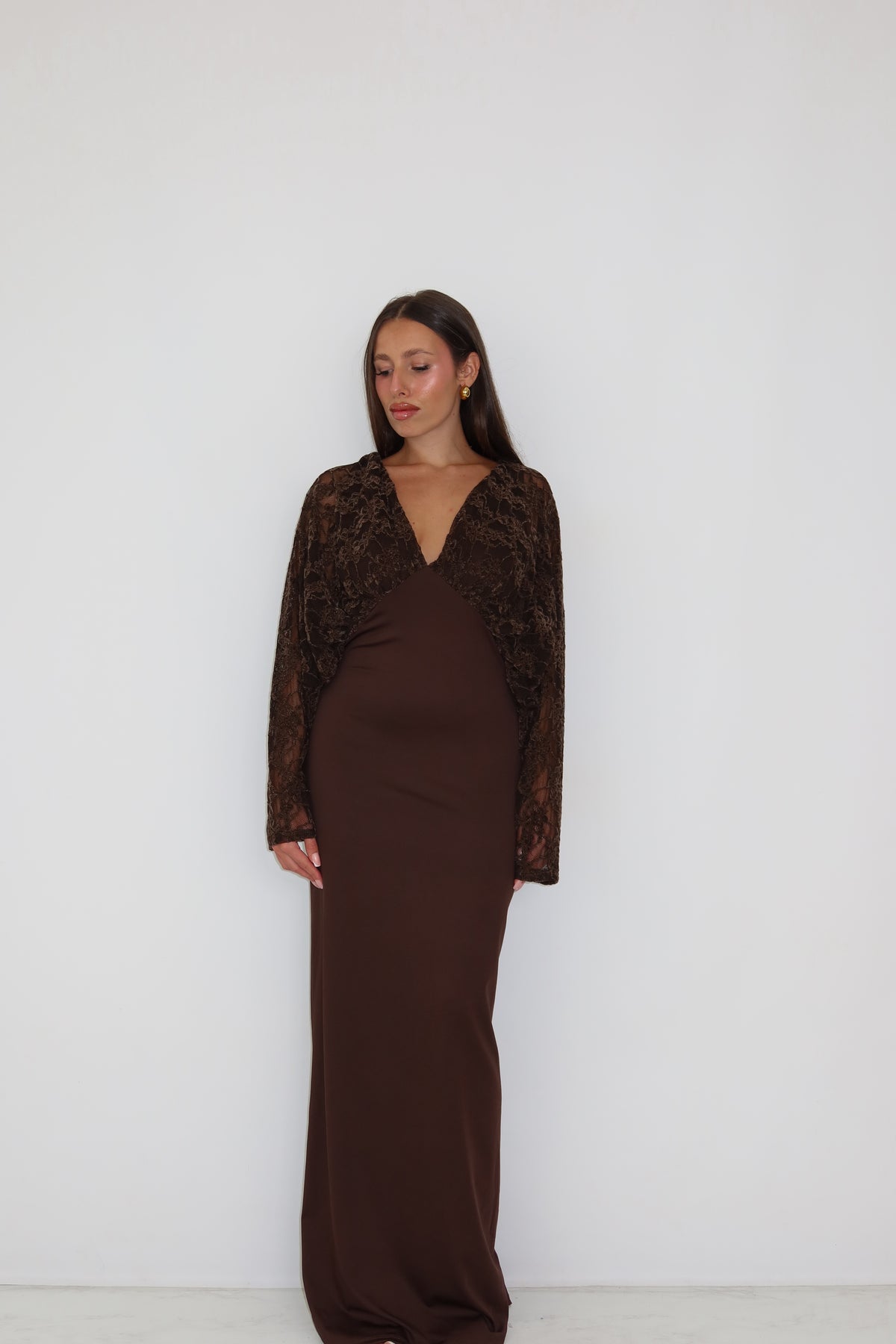Vestido Isara Marrón
