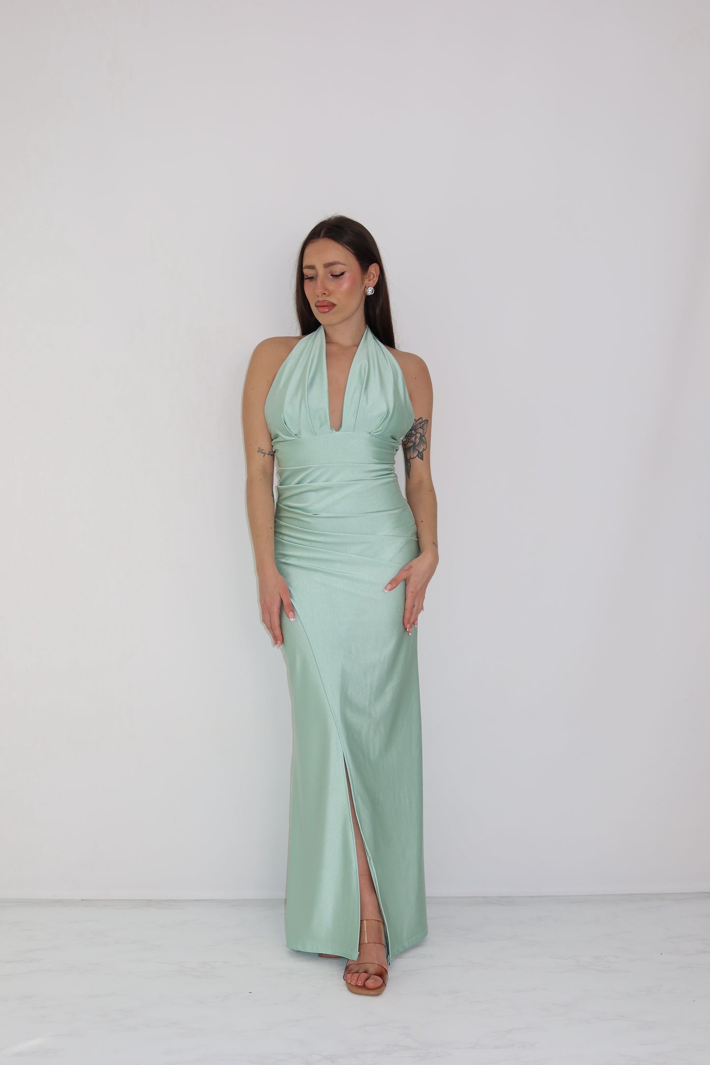 Vestido Jordania Verde Menta