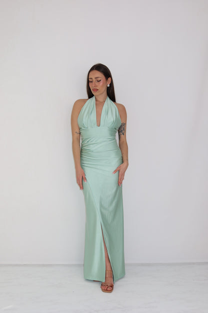 Vestido Jordania Verde Menta