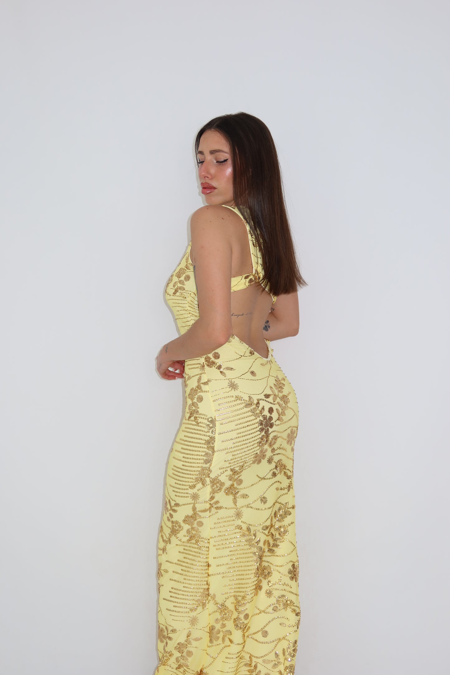 Vestido Aria Amarillo