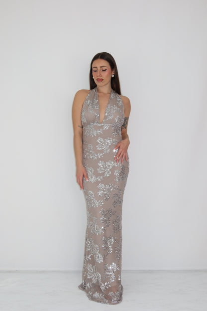 Vestido Passione Taupe