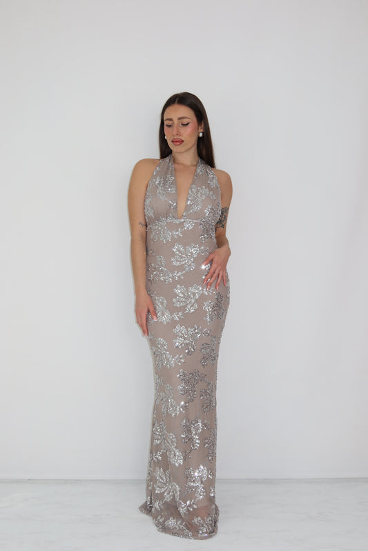 Vestido Passione Taupe