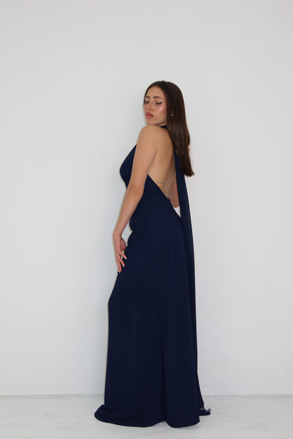 Vestido Lyanna Azul Marino