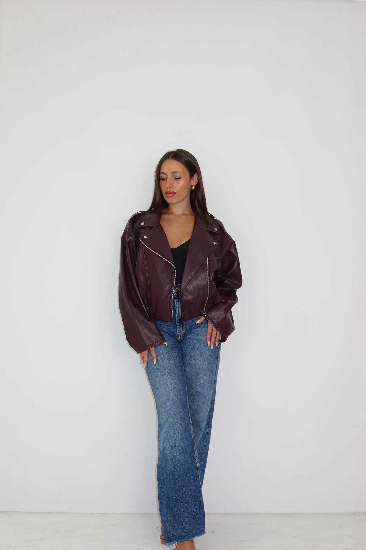 Chaqueta Nydia Granate