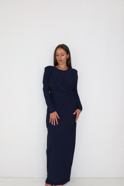 Vestido Vilma Azul Marino