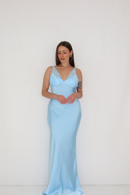 Vestido Maelia Azul Celeste