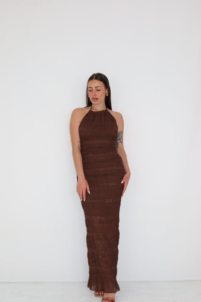 Vestido Sora Marrón