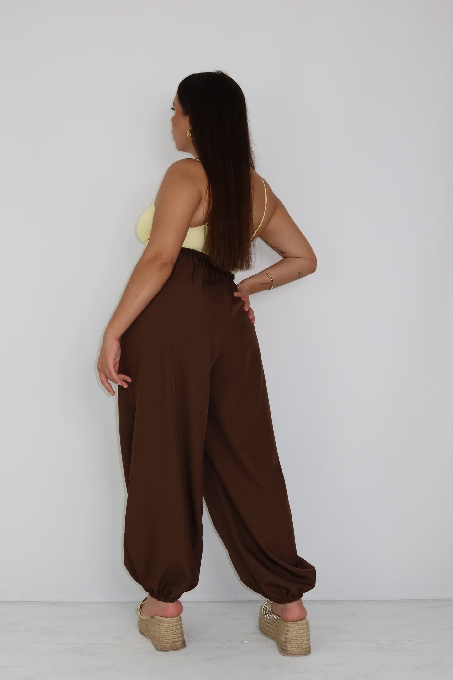 Pantalón Samira Marrón