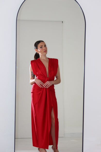 Vestido Gaia Rojo