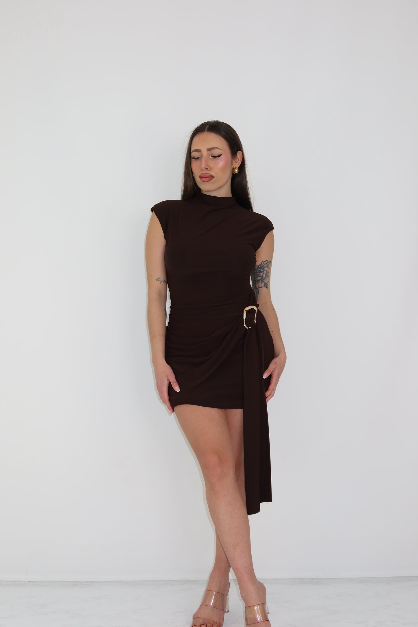 Vestido Leane Marrón