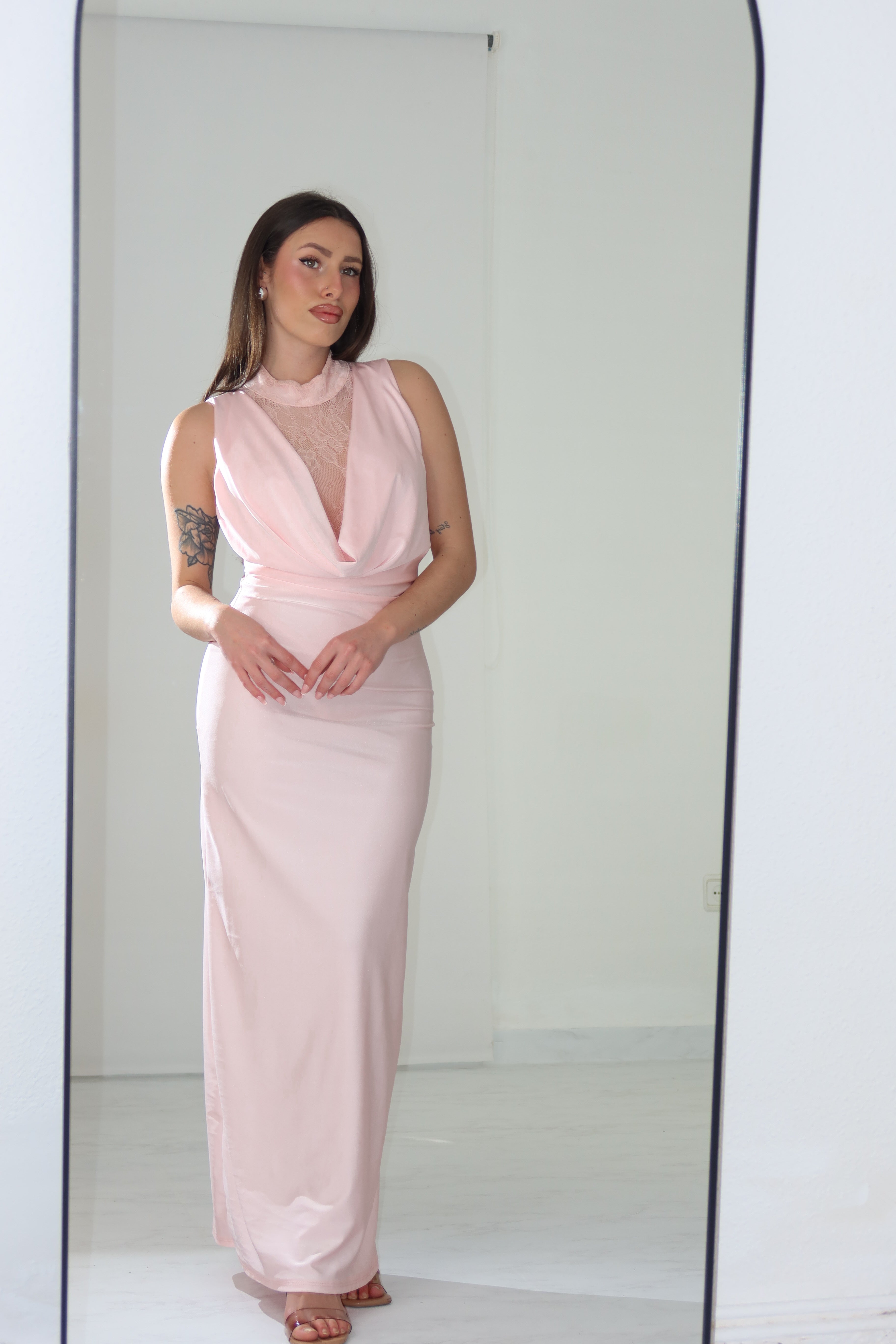 Vestido Luanda Rosa
