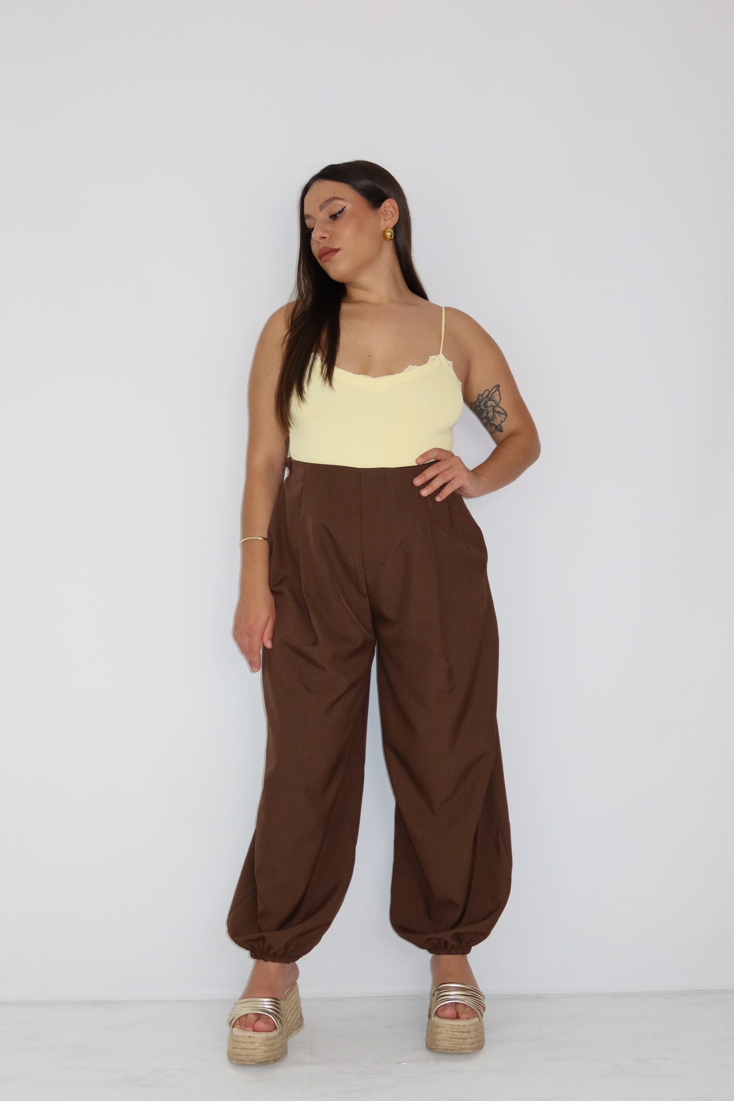 Pantalón Samira Marrón