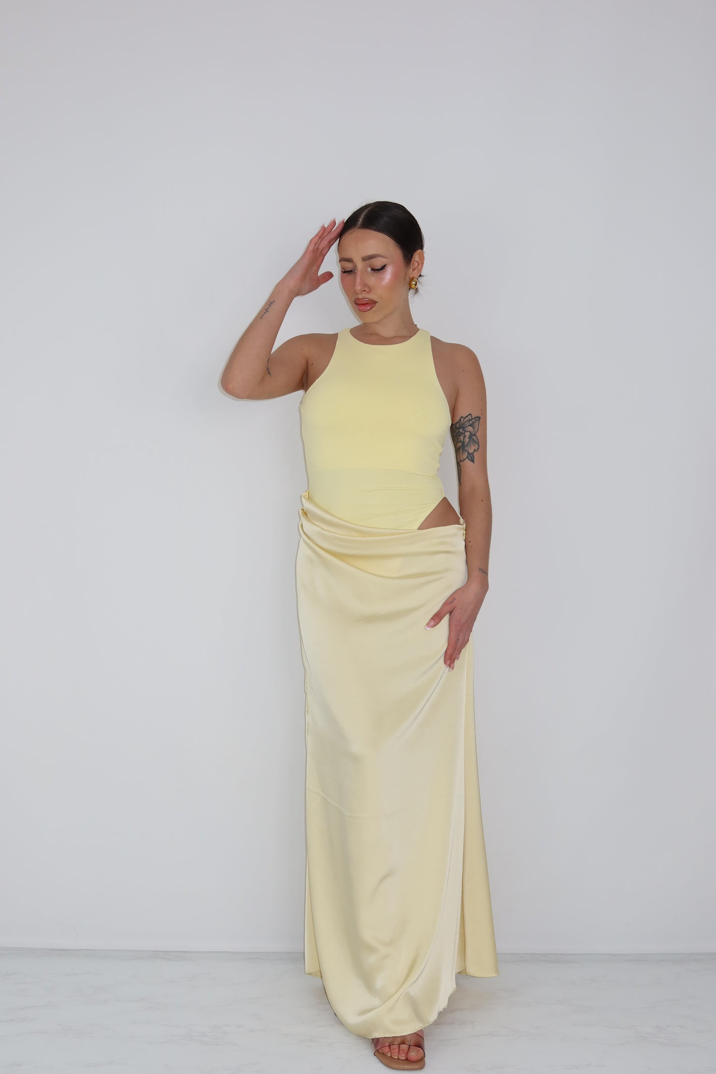 Vestido Aldair Amarillo