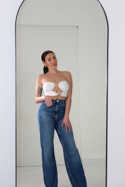 Top Dalis Blanco
