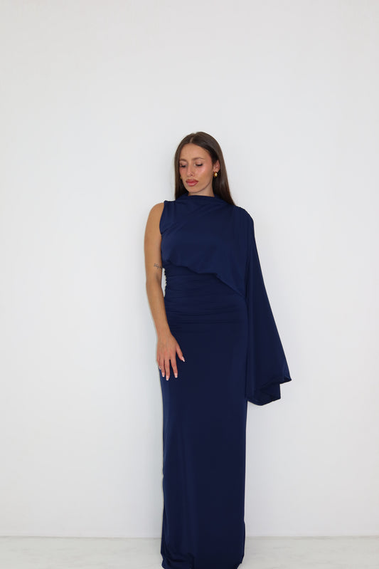 Vestido Luné Azul Marino