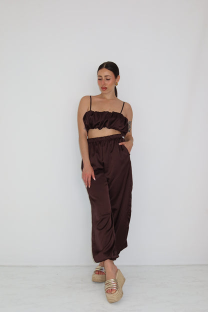 Conjunto Evania Marrón