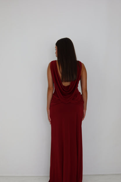 Vestido Kailani Granate