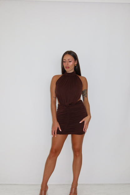 Vestido Lilith Marrón