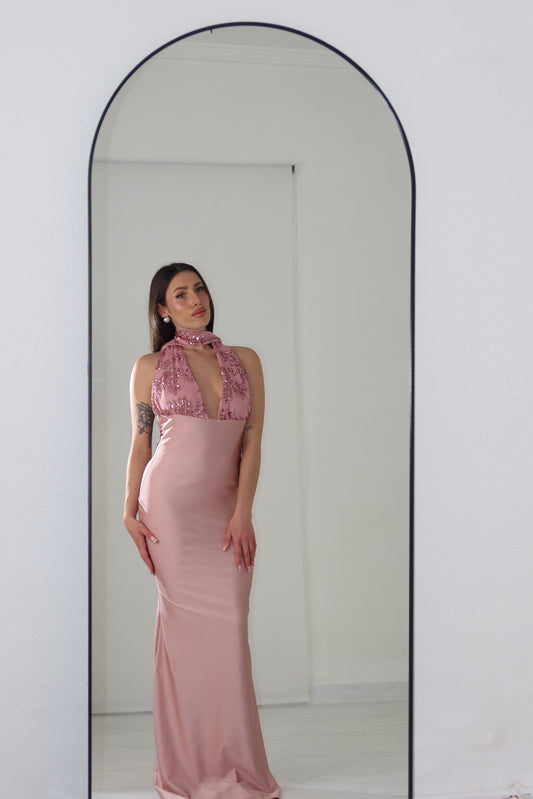 Vestido Promesa Rosa