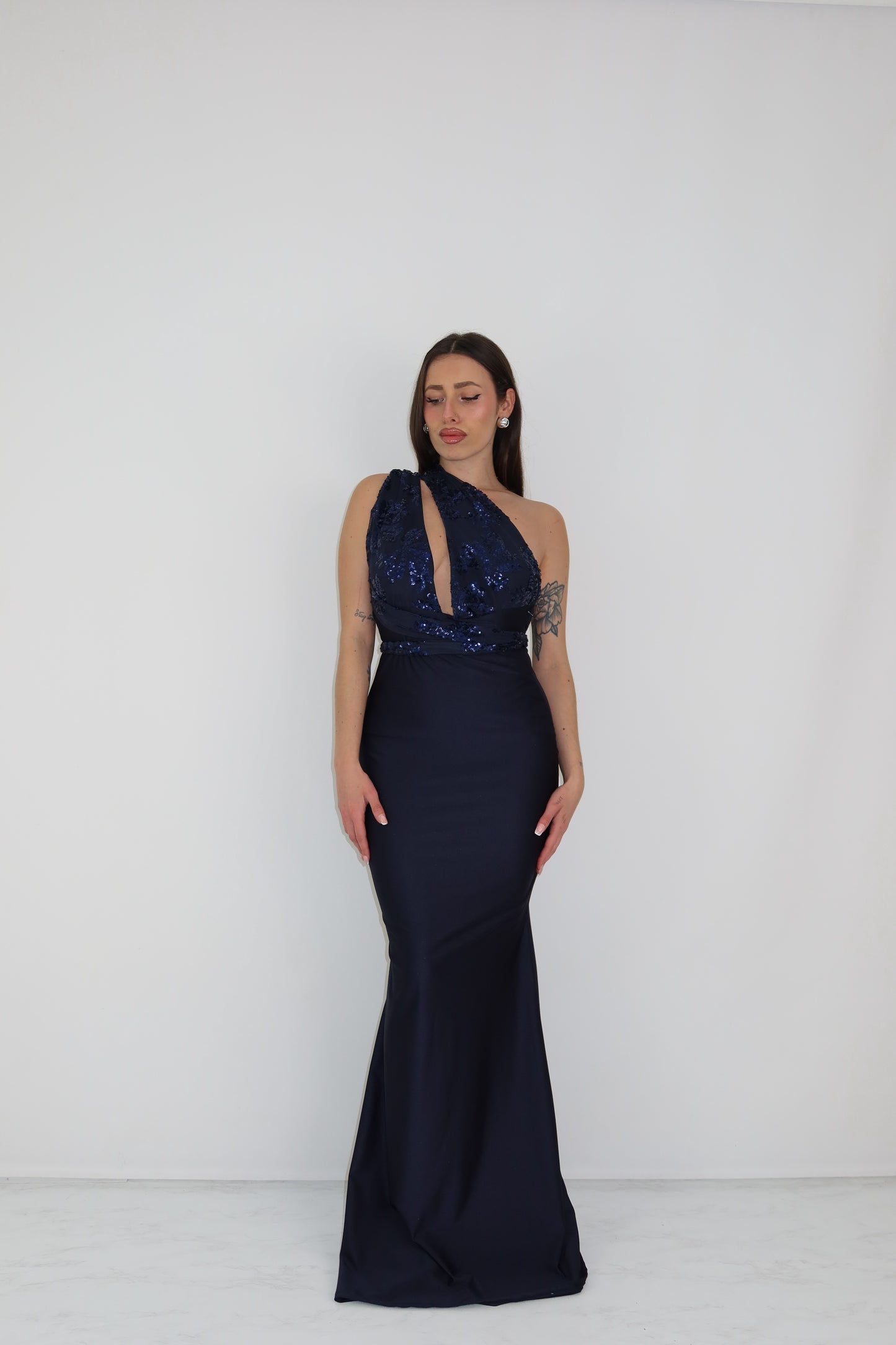 Vestido Promesa Azul Marino