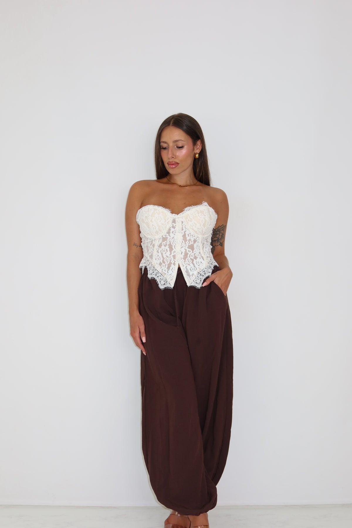 Corset Azure Beige