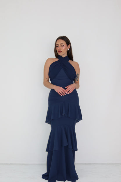 Vestido Sevilla Azul Marino