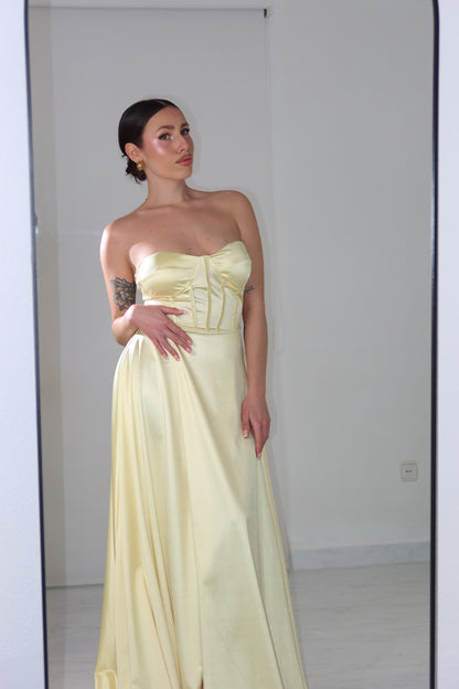 Vestido Princess Amarillo