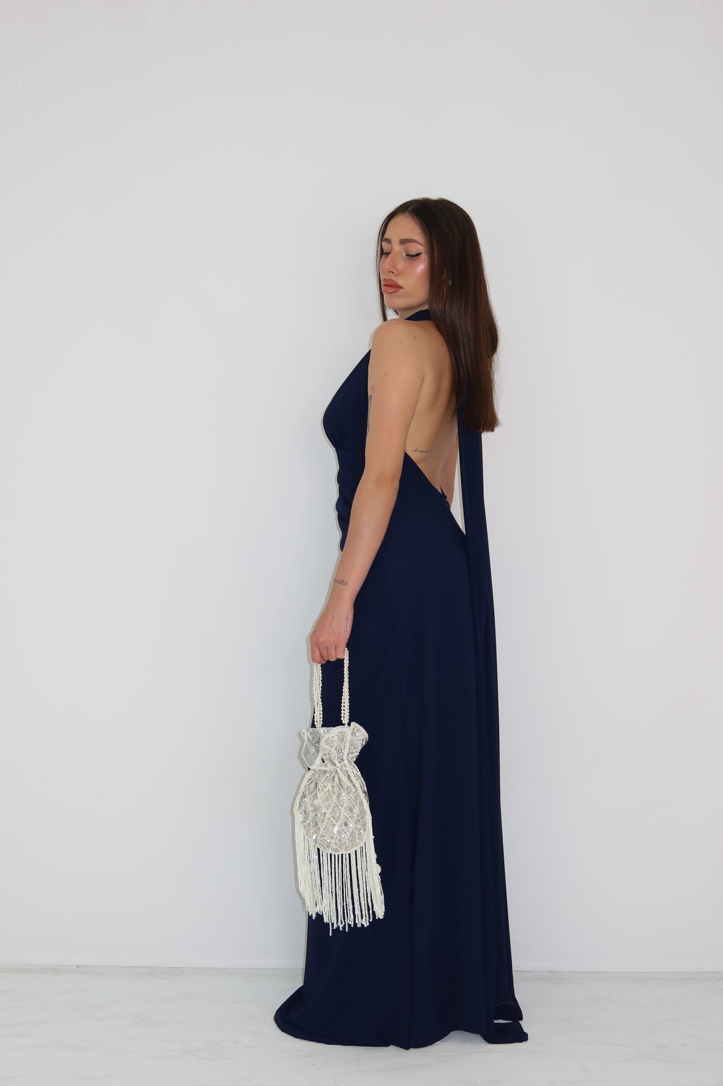 Vestido Lyanna Azul Marino