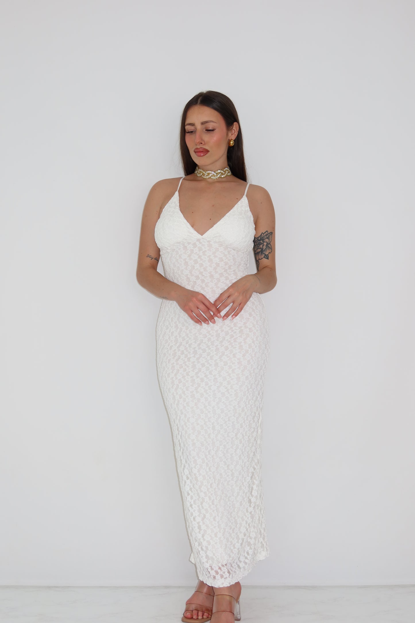 Vestido Melina Blanco