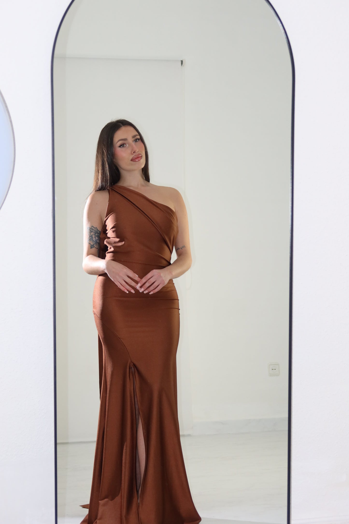 Vestido Dass Marrón