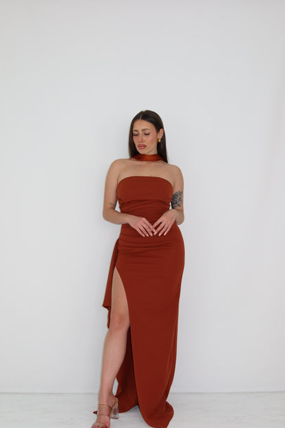 Vestido Rina Teja