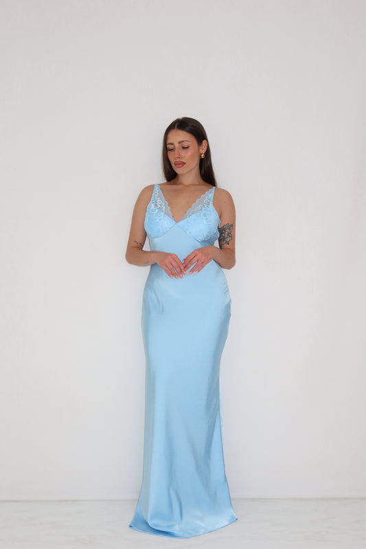 Vestido Maelia Azul Celeste